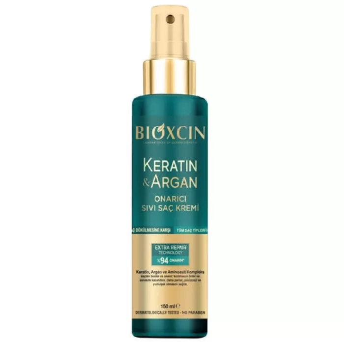 Bioxcin Keratin ve Argan Onarıcı Sıvı Saç Kremi 150 ml