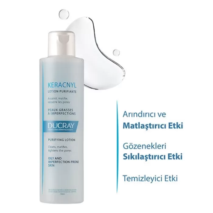 Ducray Keracnyl Arındırıcı Losyon 200 ml