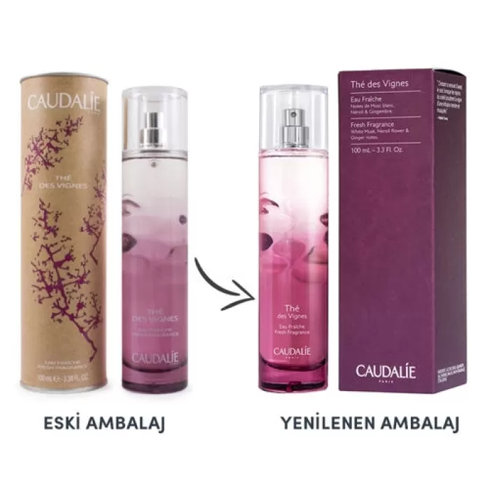 Caudalie The Des Vignes Beyaz Misk ve Zencefil Aromalı Vücut Kokusu 100ml