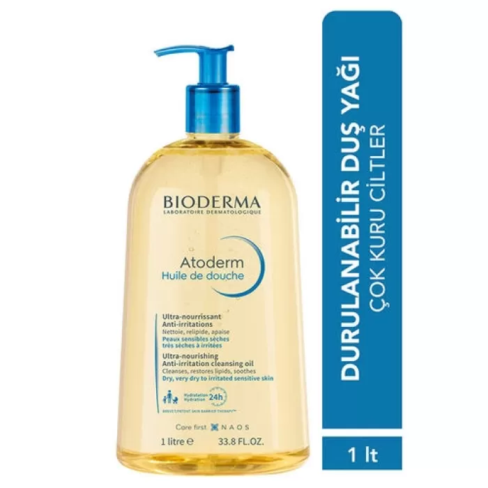 Bioderma Atoderm 24h Huile De Douche 1lt