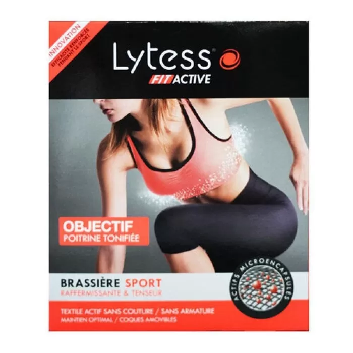 Lytess Fit Active Brassiere Sport Şekillendirici Spor Sütyeni Turuncu Large Orange/Corail