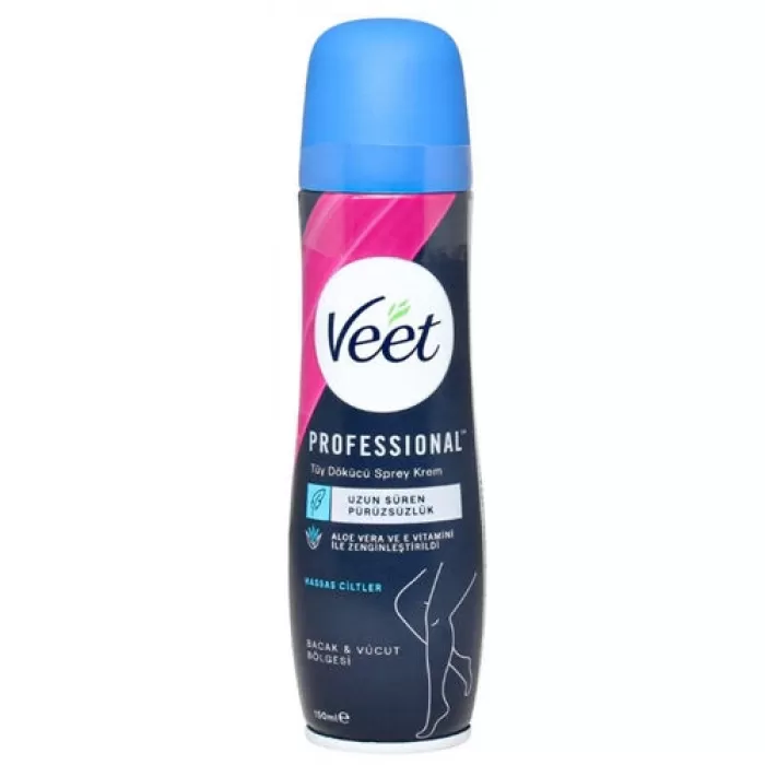 Veet Tüy Dökücü Krem Sprey Hassas Ciltler İçin 150ml.