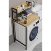 Çamaşır Makinesi Üstü Düzenleyici Banyo Rafı Banyo Organizer Raflı Çamaşır Makinası Düzenleyici