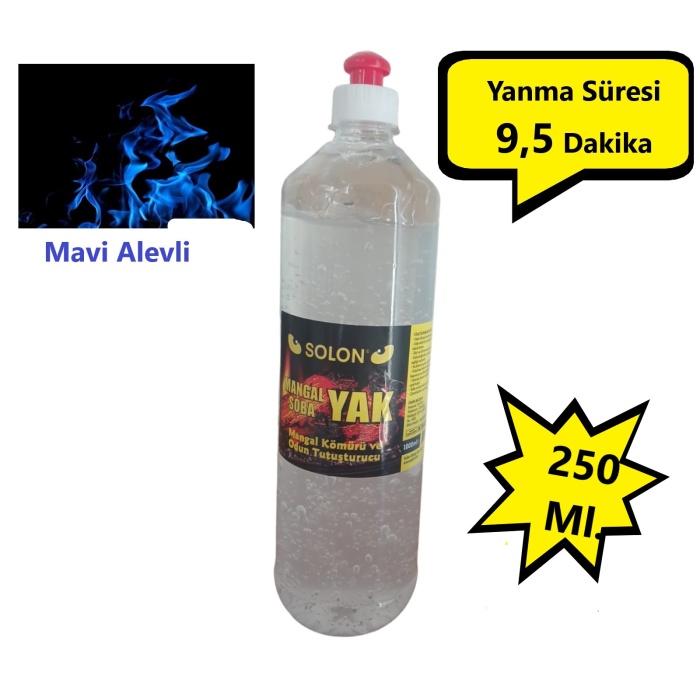 Mangal Soba Şömine Tutuşturucu Jel Yakıt 250 Ml.