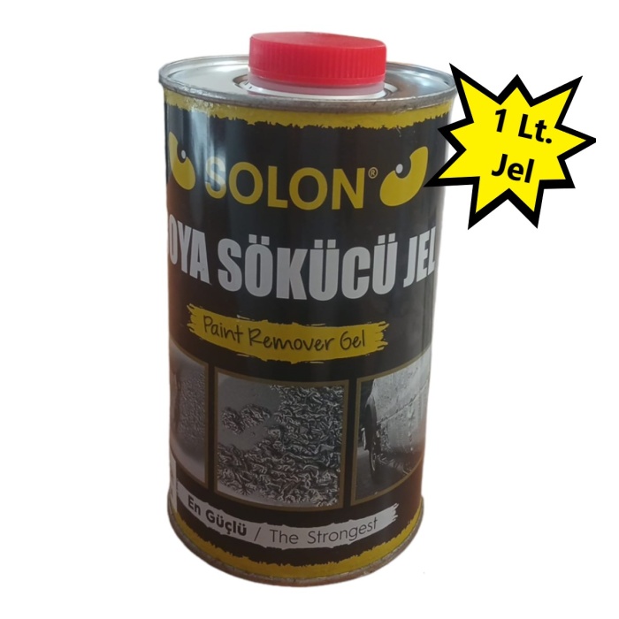 Çok Güçlü Boya, Vernik ve Leke Sökücü Jel 1000 Ml.