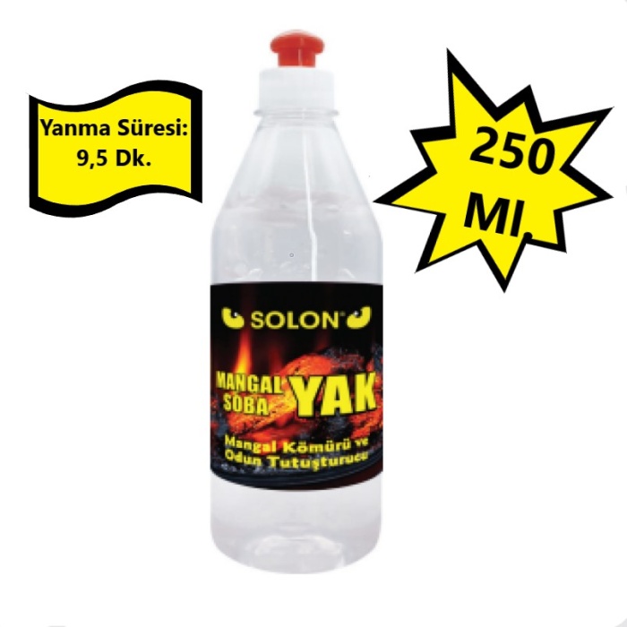 Mangal Soba Şömine Tutuşturucu Jel Yakıt 250 Ml.