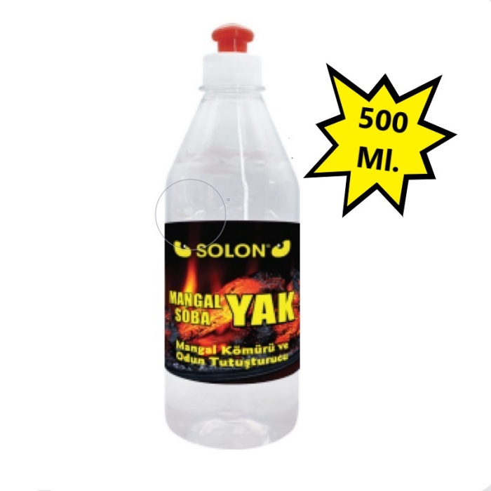 Mangal, Soba, Şömine 5 Adet Tutuşturucu Jel Yakıt. 500 Ml. 5 li