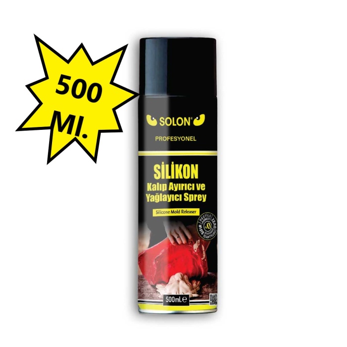 Silikon Kalıp Ayrıcı ve Yağlayıcı Sprey 500 Ml