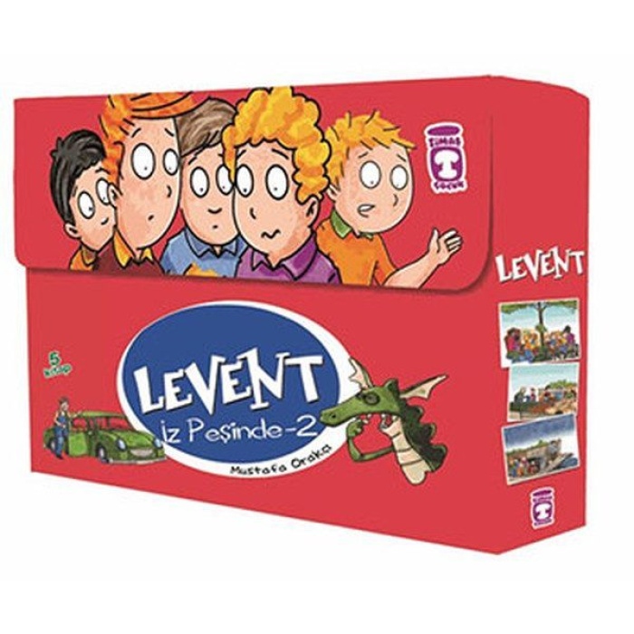 Levent İz Peşinde - 02 Set (5 Kitap Takım)  (4022)