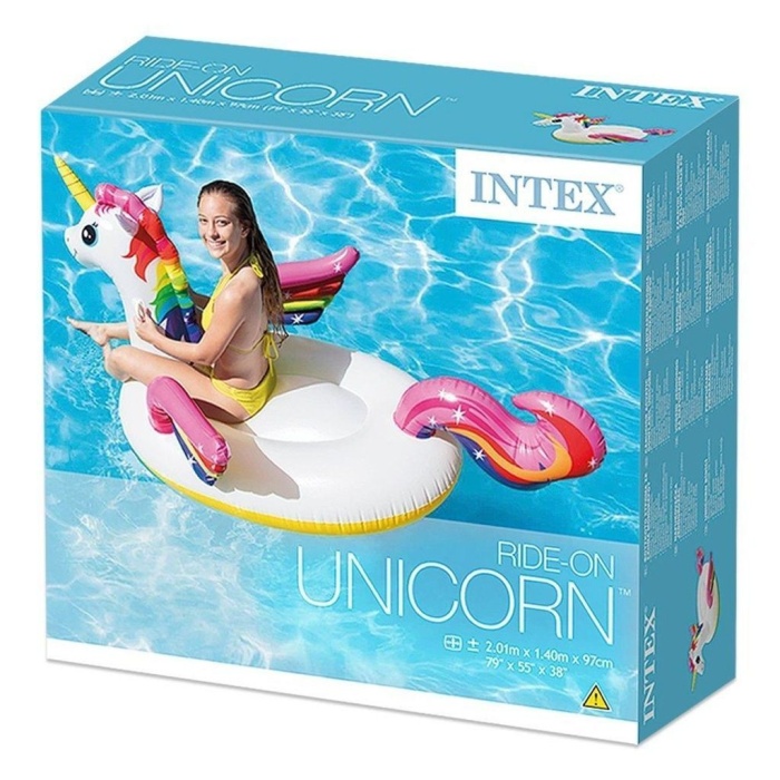 Pegasus Binici Ada 201x140 x79 Cm  İntex - 57561 (Lisinya)