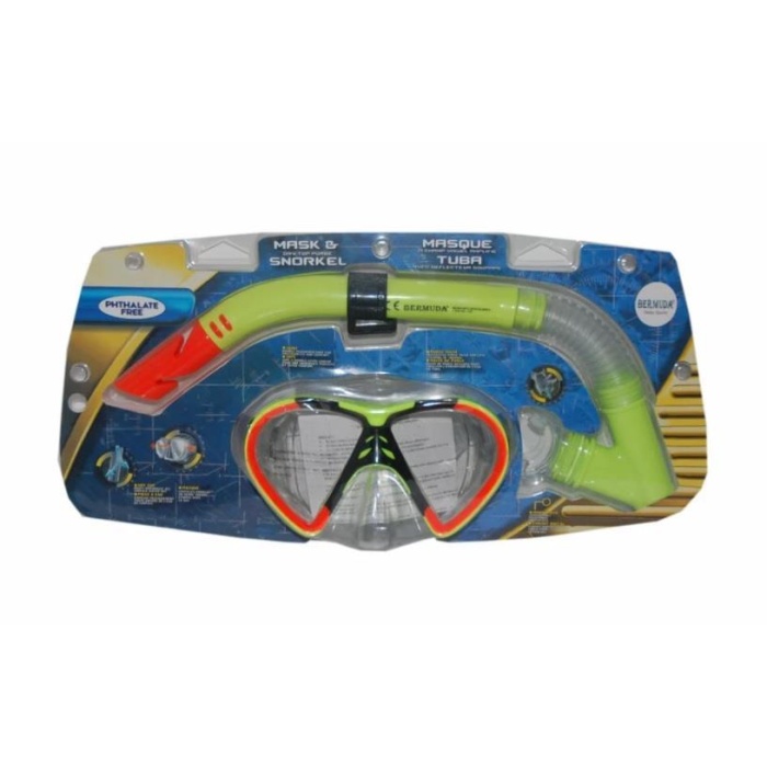 Yetişkin Maske Ve Şnorkel Safari Dalış Seti - 2356A/121CSB (Lisinya)