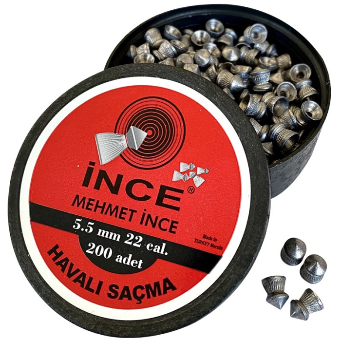 İnce Mehmet 5.5 mm Havalı Saçması (200 lü)