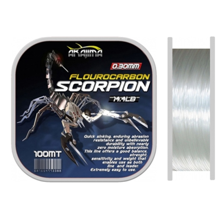 Scorpion Fluorocarbon Misina 100 mt 0.50 mm