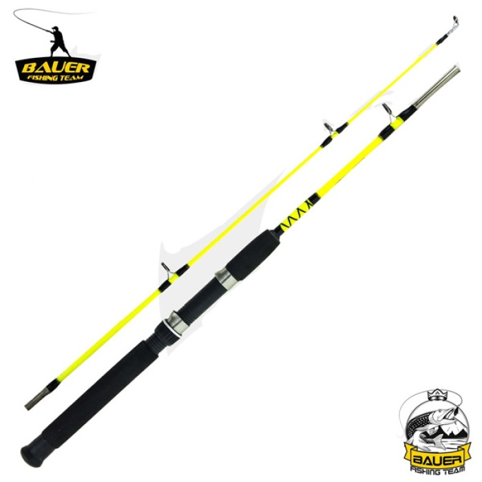 İki Parça Dolgu Olta Kamışı - Bot Jig - 240 cm 75/150 gr - Bauer