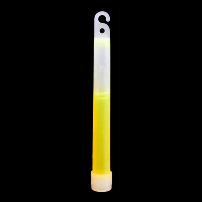 6 Kimyasal Işık Çubuğu - Sarı - 15 cm - Argeus Glow Stick