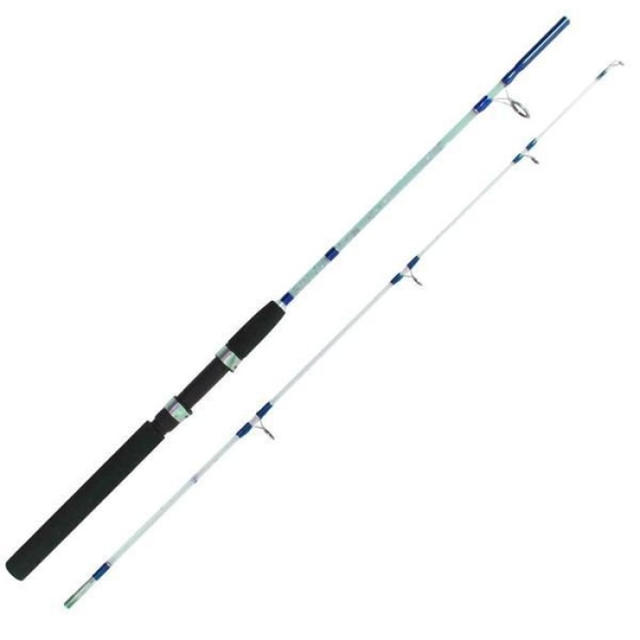 İki Parça Dolgu Olta Kamışı - Pacific - Mavi - 240 cm 20/40 gr