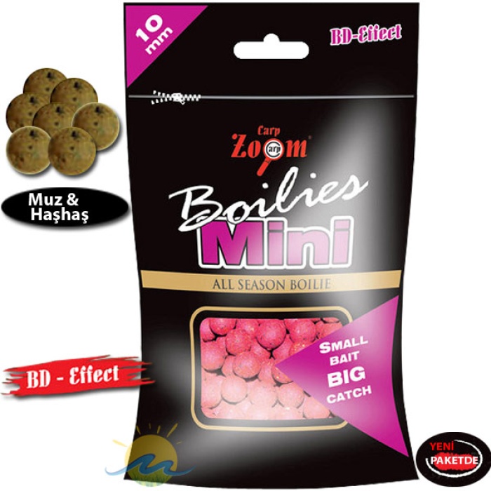 CZ 2318 Mini Boilies 10 mm Muz & Haşhaş