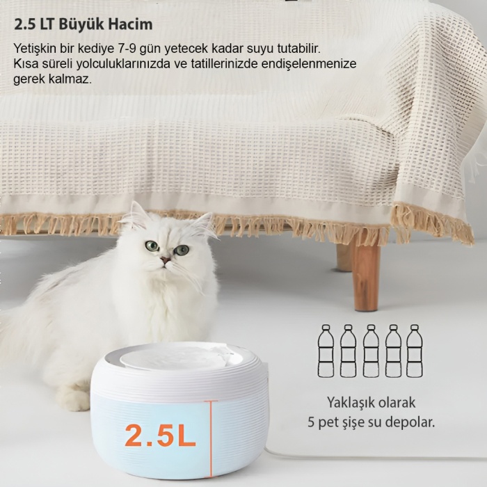 Cattie Kedi Köpek Arıtmalı Su Pınarı Yeşil