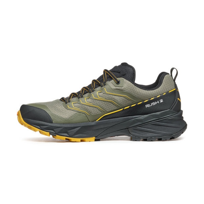 Scarpa Rush 2 Gore-Tex Koşu Ayakkabısı Cosmic Moss-Sulphur