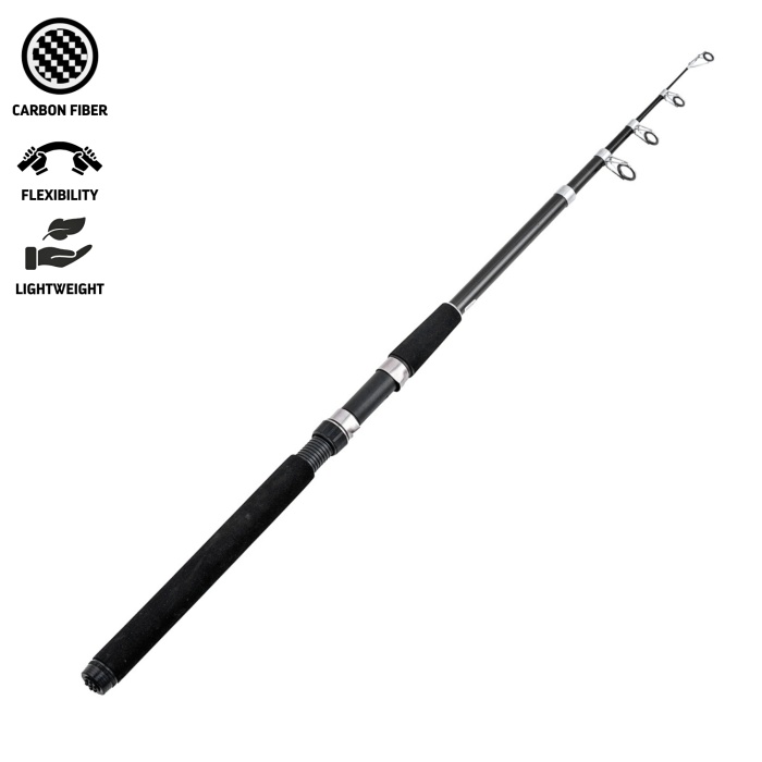 Teleskopik Karbon Spin LRF Olta Kamışı - Zeus - 210cm 5/25 GR