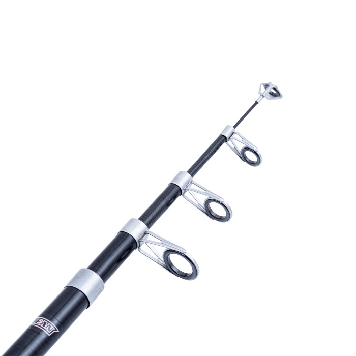 Teleskopik Karbon Spin Olta Kamışı - Ocean - 210cm 40/80 Gr - Mantar Sap