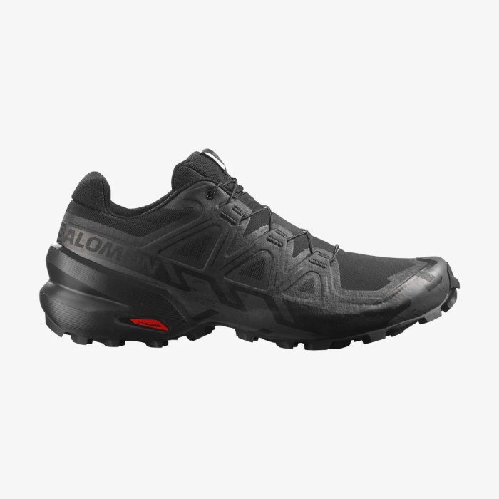 Salomon Speedcross 6 Erkek Koşu Ayakkabısı - Black/Black/Phantom