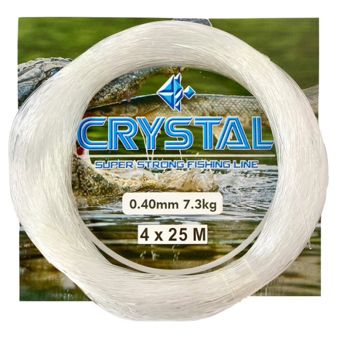 Cyrstal Beyaz Poşet Misina 0.40 mm