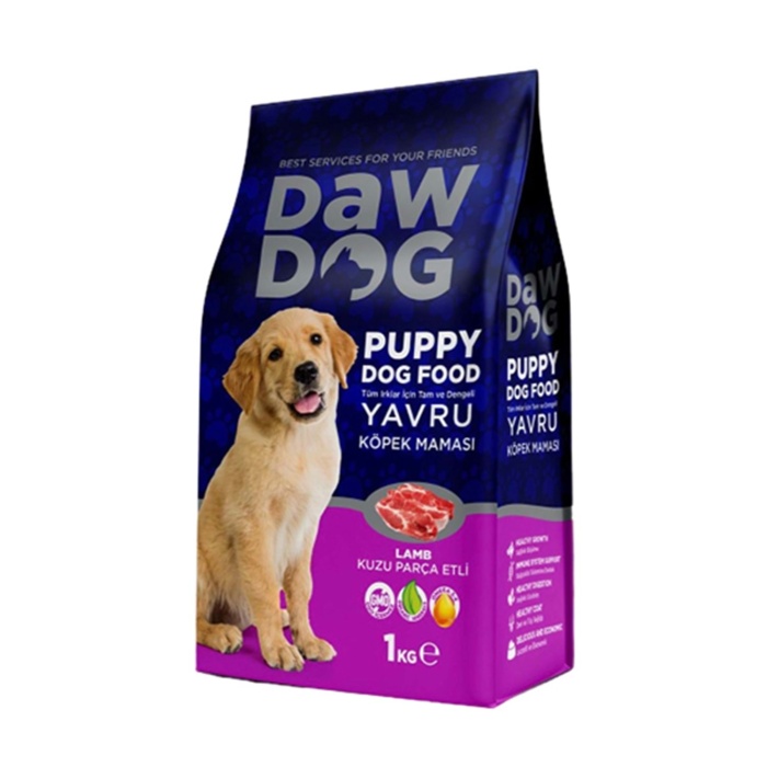 Dawdog Kuzu Etli Prinçli Yavru Köpek Maması 1 Kg