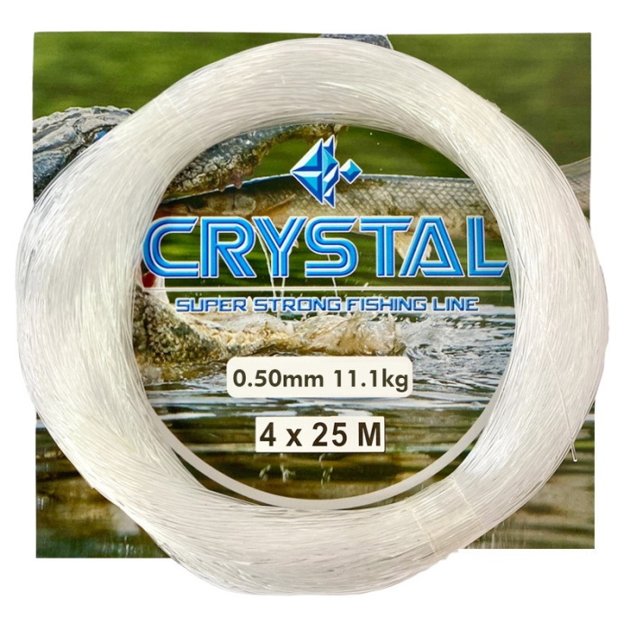 Cyrstal Beyaz Poşet Misina 0.50 mm