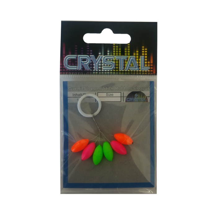 Crystal Renkli Şamandıra Stopper No:1 (6lı)