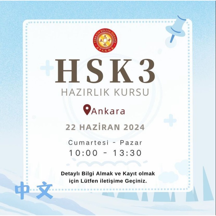 HSK-3 HAZIRLIK KURSU - ANKARA