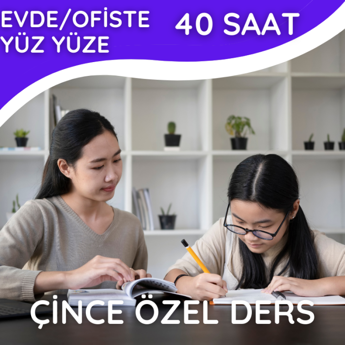 Çince Özel Ders (Ofis/Ev Yüz yüze)