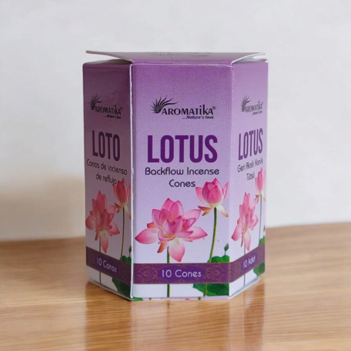 Lotus Aromalı Geri Akışlı Tütsü