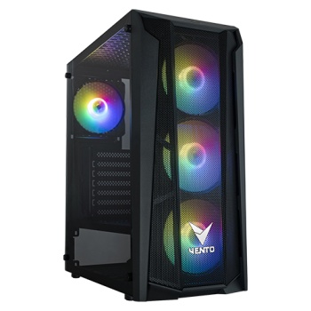 FSP Vento VG15FE RGB Tempered Glass USB 3.0 Mesh ATX Mid Tower Kasa (PSUsuz)