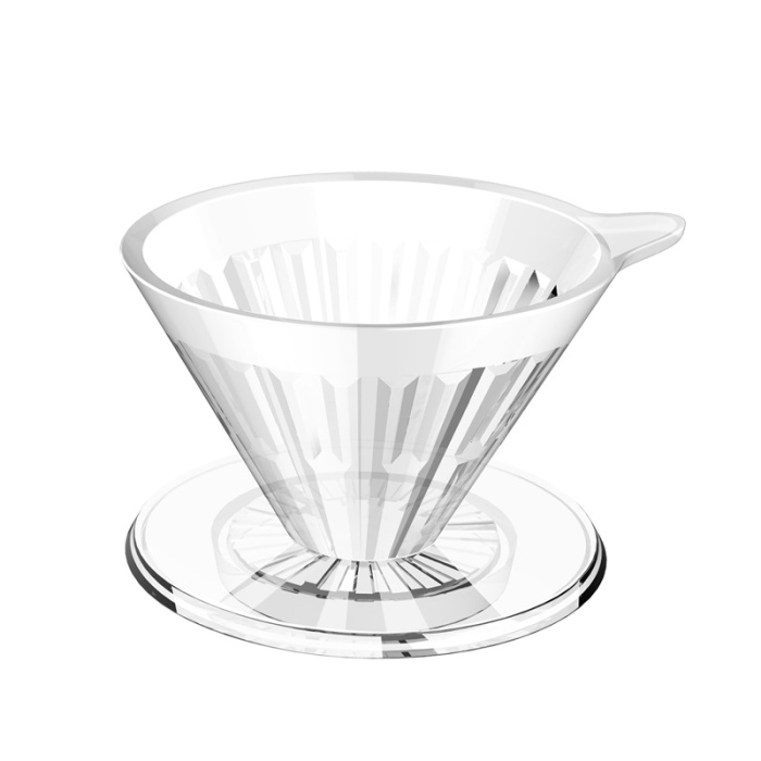 Timemore Plastik V60 Dripper Crystal Eye 02 (4 Fincan)