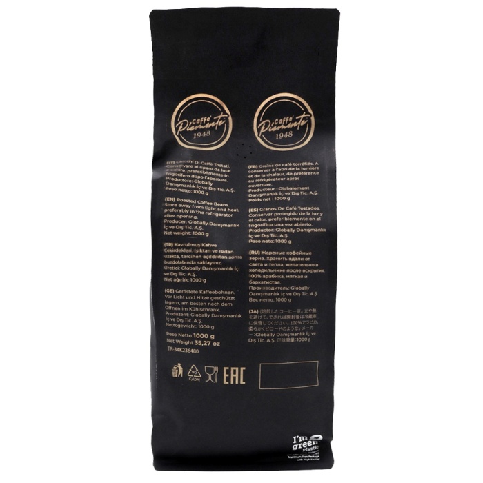 Caffe Piemonte Gusto Filtre Kahve 1kg