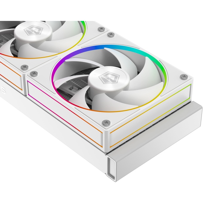 ID-COOLING Space SL240 WHITE Led Ekranlı ARGB 240mm Sıvı Soğutucu