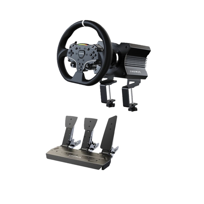 Moza Racing R5 Direct Drive 3lü Pedal Yarış Direksiyonu Seti (PC)