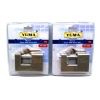 YUMA YM-1080R ( GENİŞ & GRİ ) KAYAR MİLLİ PİMLİ ASMA KİLİT 80MM*36