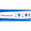 ARSLANLAR-347946 1W E27 ( MİX ) ( YUVARLAK ) GECE LAMBASI AMPUL*25X6