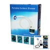 PORTABLE OUTDOOR SHOWER SU-PMP ( ŞARJLI ) TAŞİNABİLİR & SEYYAR DUŞ SETİ ( POMPA & HORTUM & D.BAŞLIK )*40