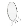 FASHION MIRROR YAKUT-11310 ( 8 ) ( OVAL ) METAL ÇERÇEVE ÇİFT YÖNLÜ MAKYAJ AYNASI*12X6