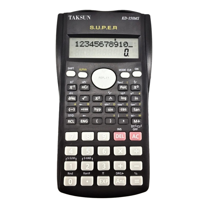 TAKSUN TS-350MS ( 240 FONKSİYONLU ) ( 10 HANELİ ) HESAP MAKİNESİ*150