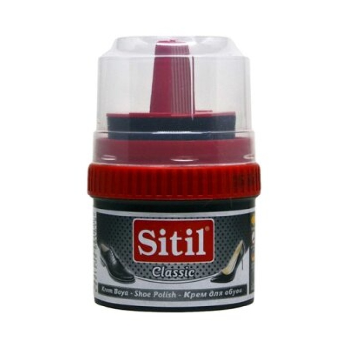 SİTİL ( 50ML & SİYAH ) KREM AYAKKABI BOYASI*12X8