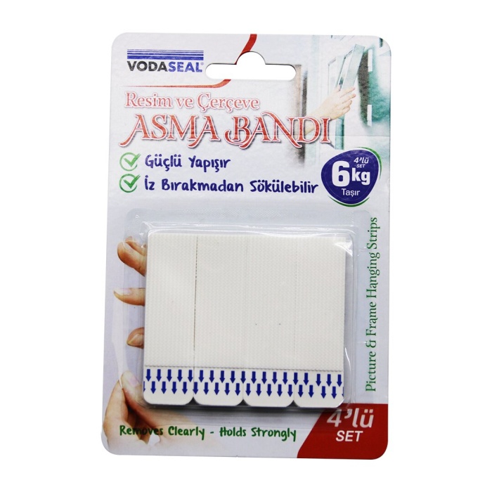 VODASEL ( 4PCS ) RESİM VE ÇERÇEVE ASMA BANTI 6KG.TAŞIMA*144