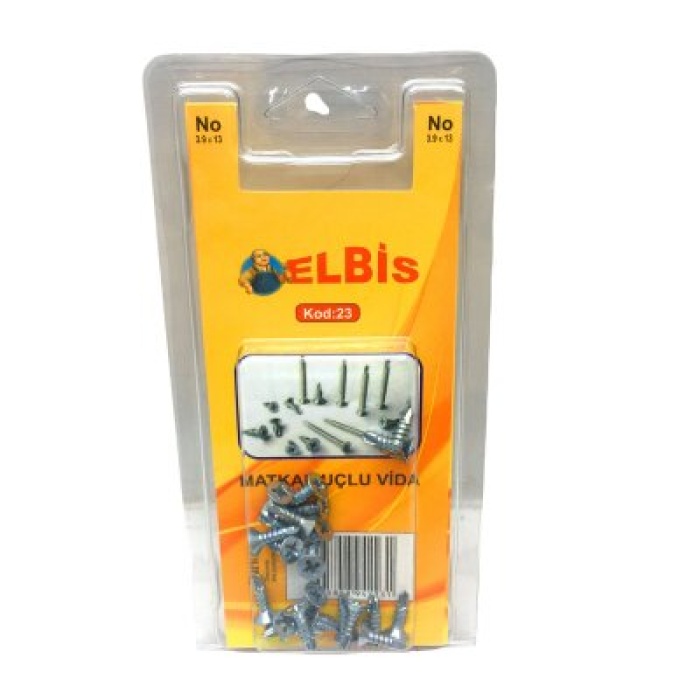 ELBİS-23  3.9X13 MATKAP UÇLU AKILLI VİDA *12X24