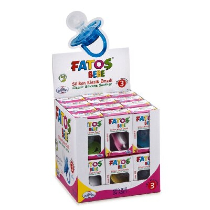 FATOŞ BEBE-910 ( NO-3 ) ( SİLİKON & KLASİK ) EMZİK*24X24