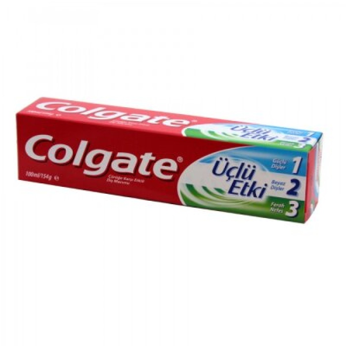 COLGATE ( ÜÇLÜ ETKİ ) DİŞ MACUNU 100ML*12X6