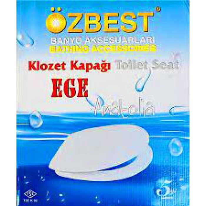 ÖZBEST EGE ( DÜZ KLASİK ) KLOZET KAPAK ANATOLİA*10