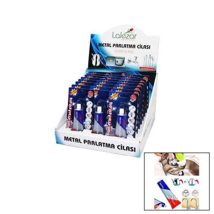 LALEZAR STAR SHİNE LZR-531 METAL PARLATMA CİLASI 50GR*24=K